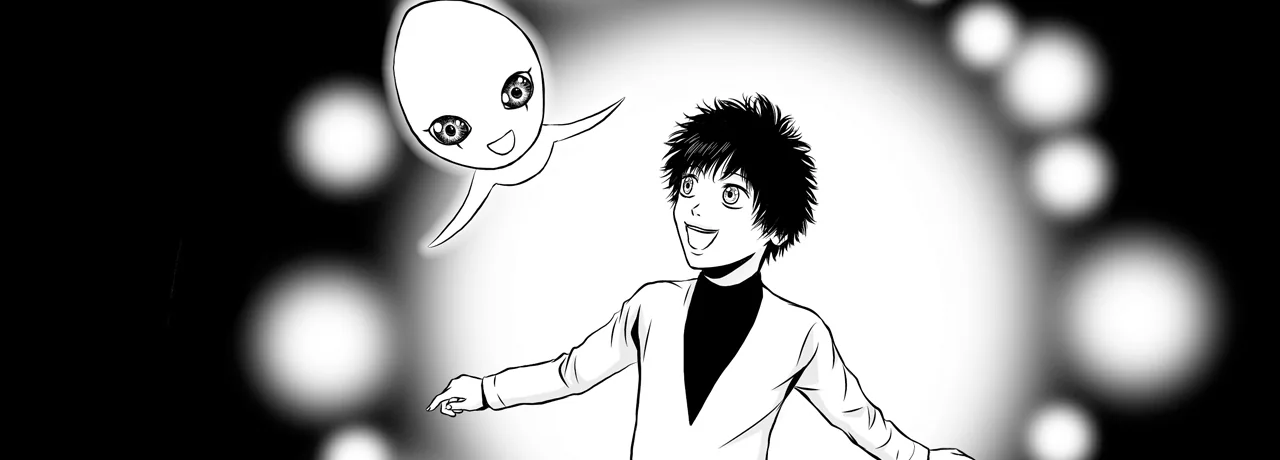 Friendship comic artwork